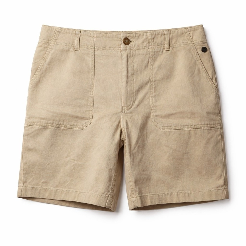 NWT$ L.L. BEAN Favorite Fit Essential Utility Short Misses Sz 14 Beige/Tan Sport